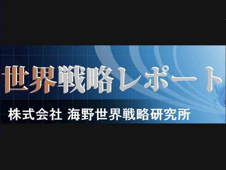 世界戦略レポート『残された巨大市場・イスラムマーケットへのゲートウェイ戦略』