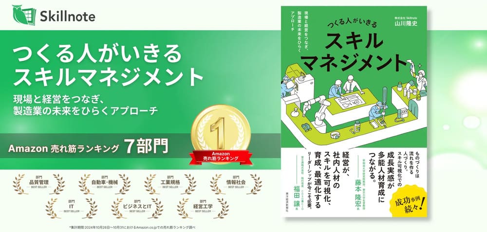 【書籍紹介】つくる人がいきるスキルマネジメント